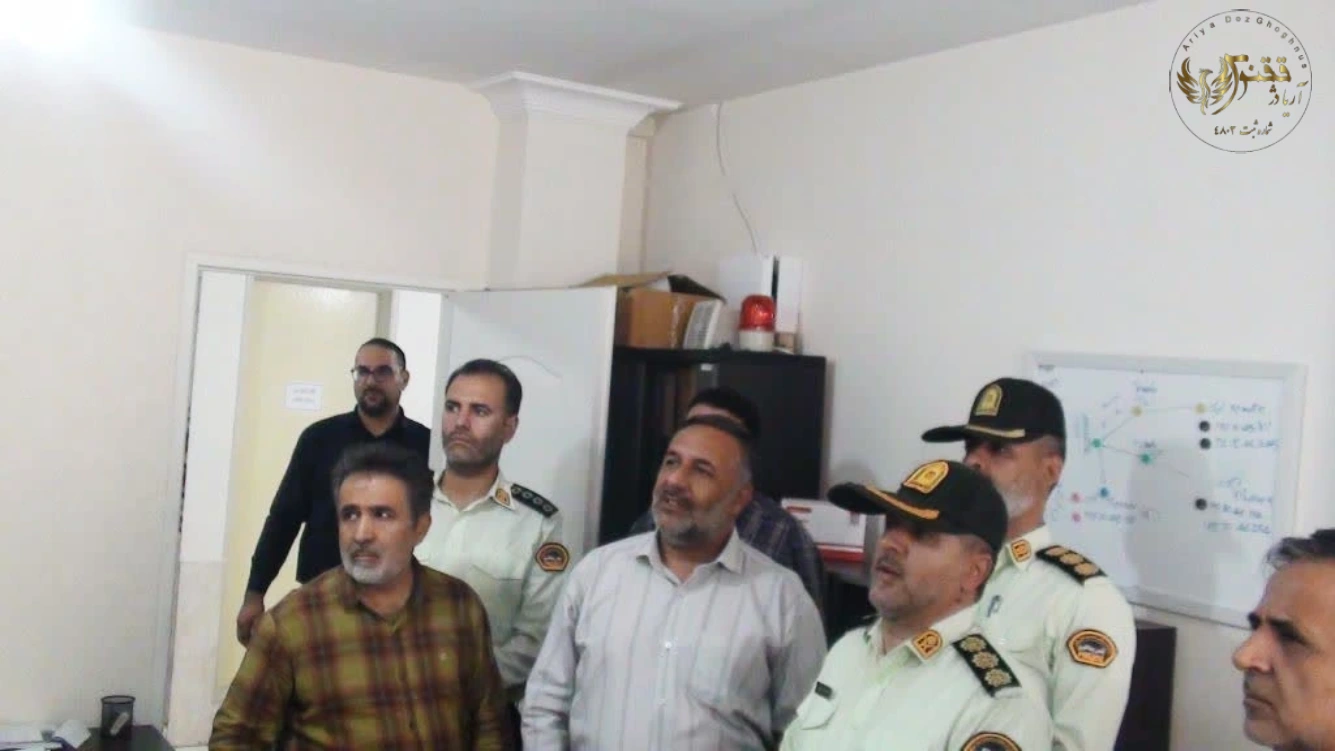 بازدید رئیس پلیس پیشگیری استان البرز از سامانه هوشمند